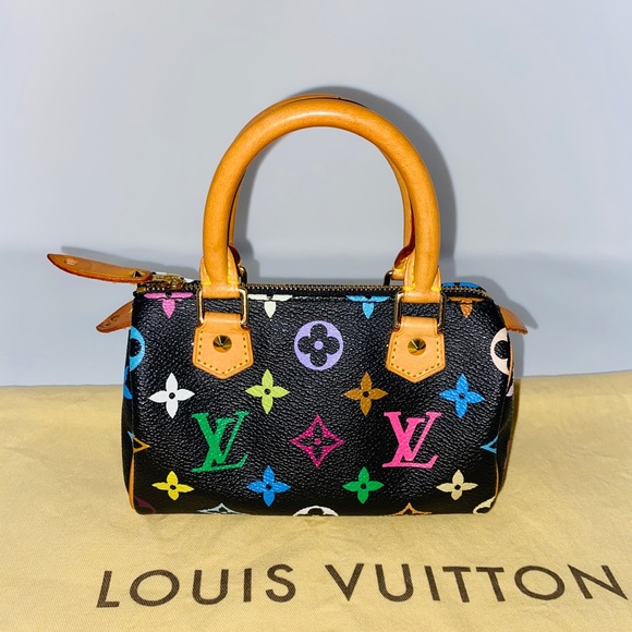 SOLD! Louis Vuitton Multicolor Mini Speedy - Picture 2 of 13
